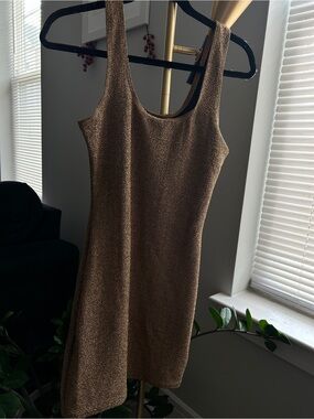 South Beach Women's Gold Mini Dress